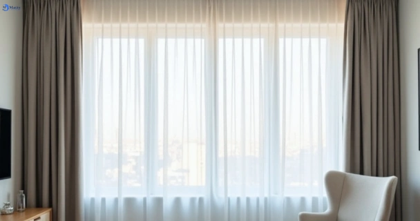 Restored vibrant drapes in kangaroo-point-nsw QLD after Matty Curtain Cleaning